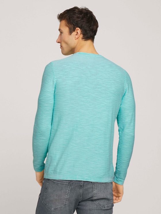 Sweatshirt mit Waschung - Männer - lucite green Sweatshirt mit Waschung - Männer - lucite green - 2 - TOM TAILOR