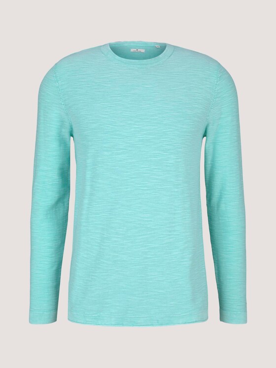 Sweatshirt mit Waschung - Männer - lucite green Sweatshirt mit Waschung - Männer - lucite green - 7 - TOM TAILOR