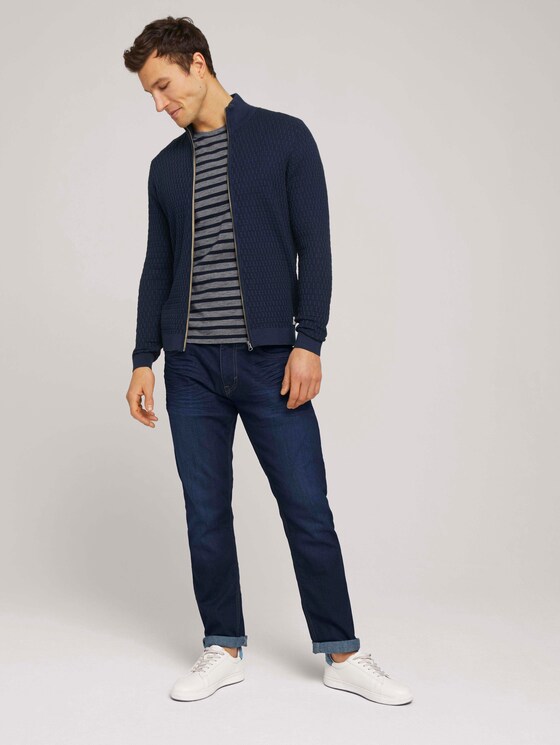 Jacke mit Stehkragen - Männer - Dark Blue Jacke mit Stehkragen - Männer - Dark Blue - 3 - TOM TAILOR