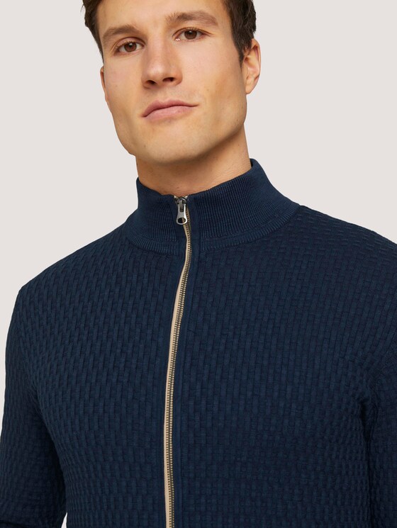 Jacke mit Stehkragen - Männer - Dark Blue Jacke mit Stehkragen - Männer - Dark Blue - 9 - TOM TAILOR