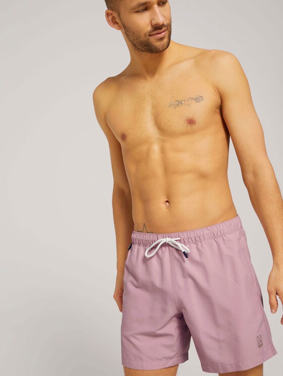 Basic Badehosen mit REPREVE - Männer - Morning Pink Basic Badehosen mit REPREVE - Männer - Morning Pink - 5 - TOM TAILOR