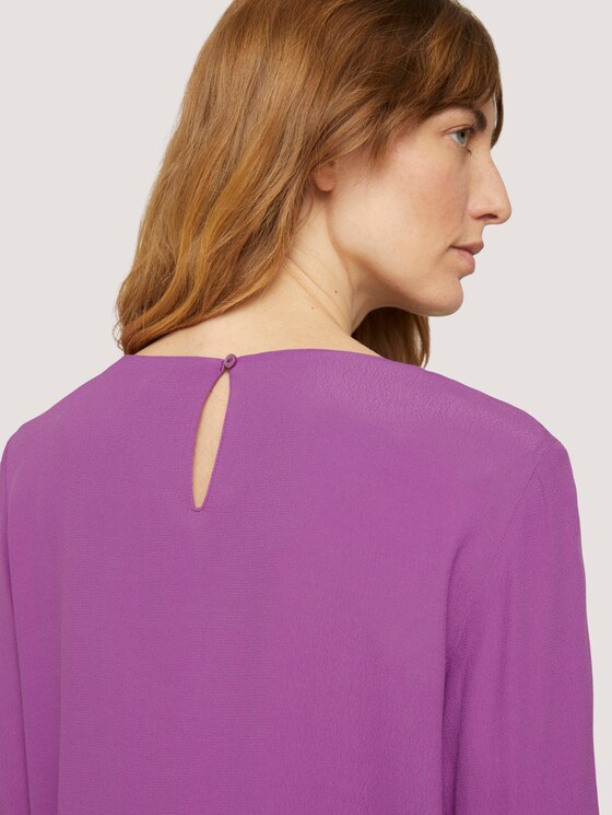 3/4 Arm Bluse - Frauen - plum blossom lilac 3/4 Arm Bluse - Frauen - plum blossom lilac - 10 - TOM TAILOR
