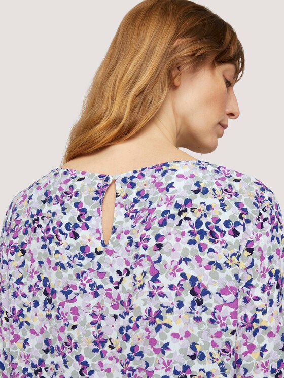 3/4 Arm Bluse - Frauen - offwhite floral design 3/4 Arm Bluse - Frauen - offwhite floral design - 10 - TOM TAILOR