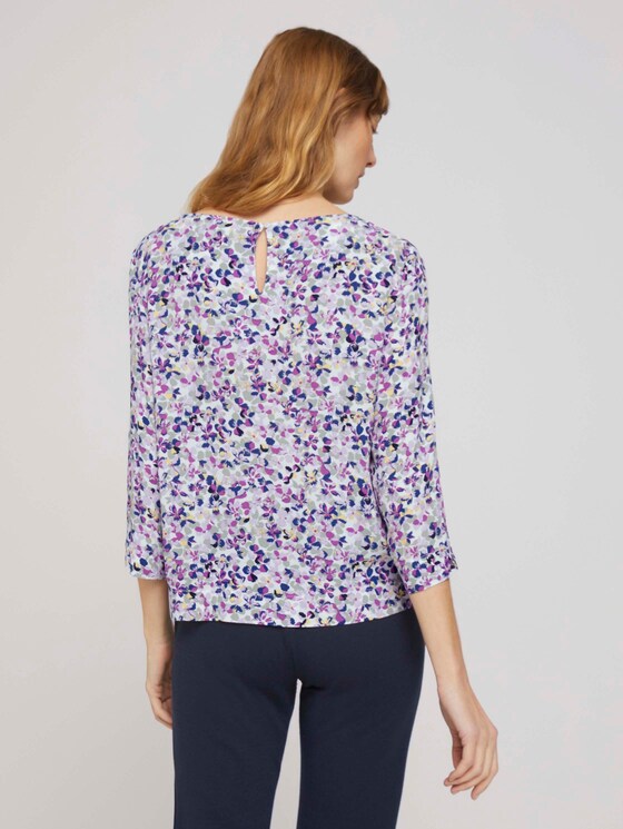 3/4 Arm Bluse - Frauen - offwhite floral design 3/4 Arm Bluse - Frauen - offwhite floral design - 2 - TOM TAILOR