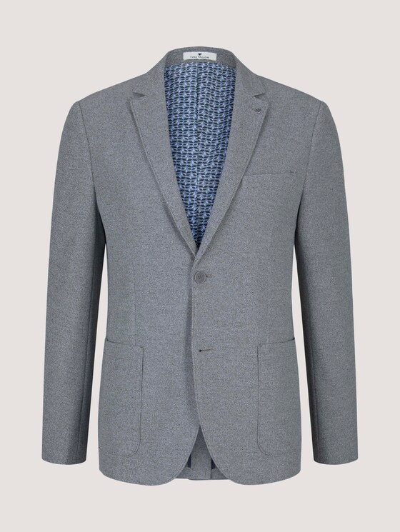 Sakko in Melange-Optik - Männer - grey melange structure Sakko in Melange-Optik - Männer - grey melange structure - 7 - TOM TAILOR