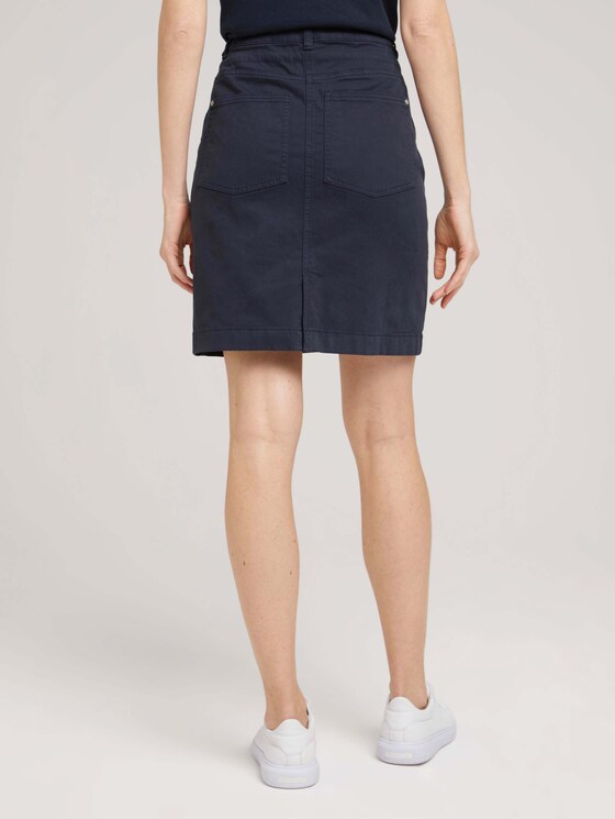 Stoffrock mit Kordelzug - Frauen - Sky Captain Blue Stoffrock mit Kordelzug - Frauen - Sky Captain Blue - 2 - TOM TAILOR