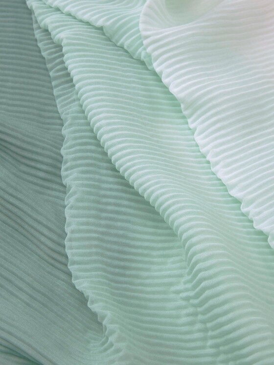 Plissierter Schal mit Farbverlauf - Frauen - minty green Plissierter Schal mit Farbverlauf - Frauen - minty green - 9 - TOM TAILOR