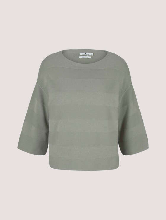 Pullover mit Bio-Baumwolle - Frauen - Prairie Grass Green Pullover mit Bio-Baumwolle - Frauen - Prairie Grass Green - 7 - TOM TAILOR