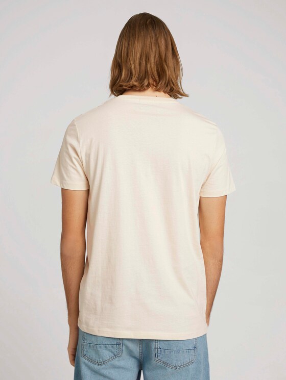 T-Shirt mit Bio-Baumwolle - Männer - light almond T-Shirt mit Bio-Baumwolle - Männer - light almond - 2 - TOM TAILOR Denim