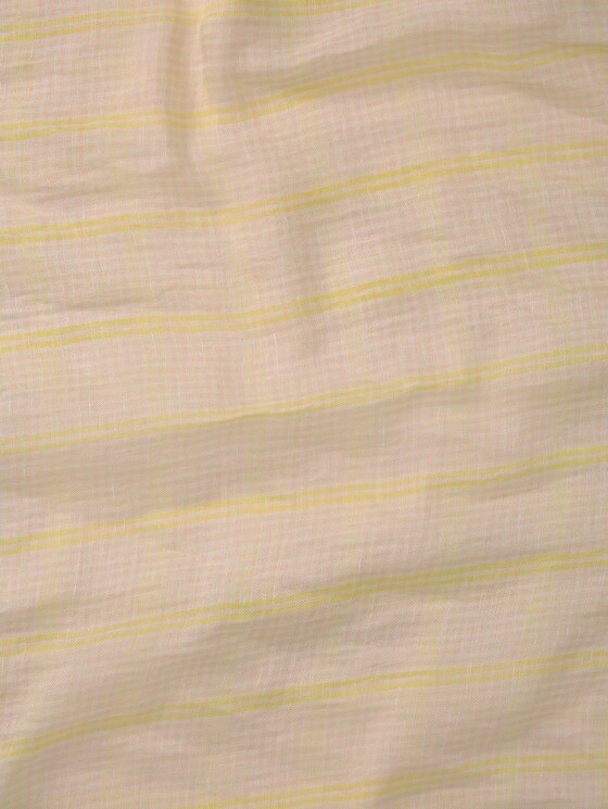 Karierter Schal mit Leinen - Frauen - scarf check Karierter Schal mit Leinen - Frauen - scarf check - 9 - Mine to five