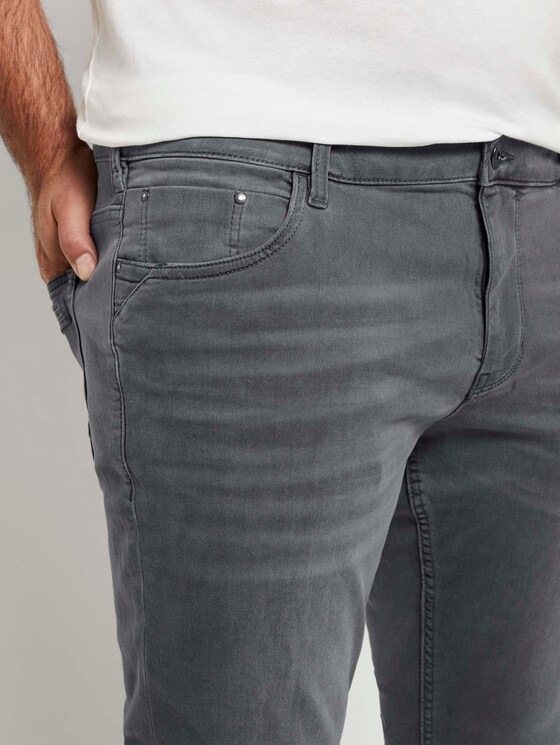Slim Fit Jeans mit leichter Waschung - Männer - clean mid stone grey denim Slim Fit Jeans mit leichter Waschung - Männer - clean mid stone grey denim - 10 - Men Plus