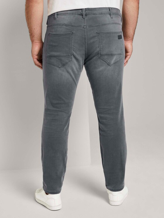 Slim Fit Jeans mit leichter Waschung - Männer - clean mid stone grey denim Slim Fit Jeans mit leichter Waschung - Männer - clean mid stone grey denim - 2 - Men Plus