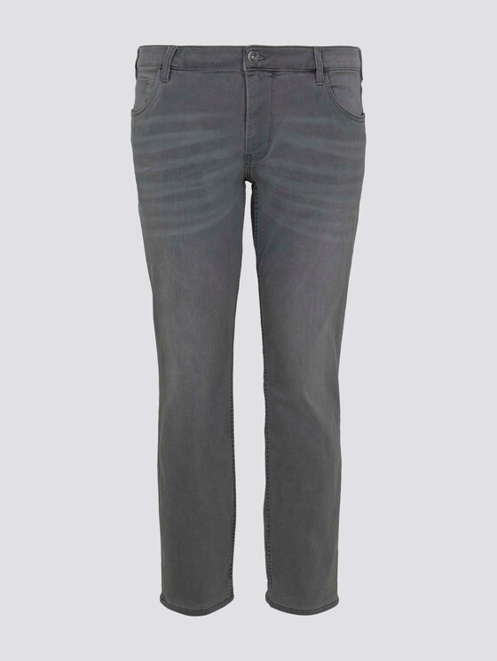 Slim Fit Jeans mit leichter Waschung - Männer - clean mid stone grey denim Slim Fit Jeans mit leichter Waschung - Männer - clean mid stone grey denim - 7 - Men Plus