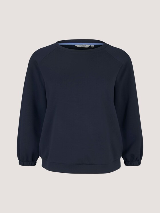 Sweatshirt mit Raglanärmeln - Frauen - Sky Captain Blue Sweatshirt mit Raglanärmeln - Frauen - Sky Captain Blue - 7 - My True Me