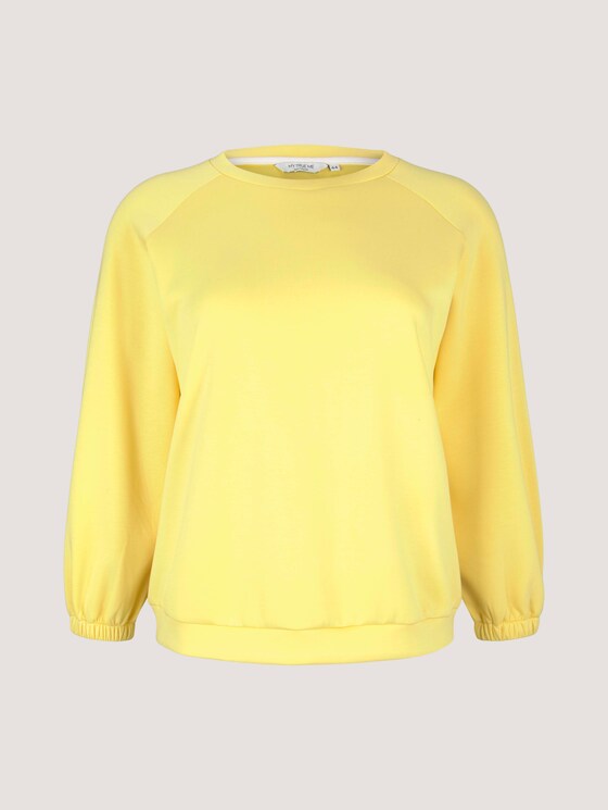 Sweatshirt mit Raglanärmeln - Frauen - mellow yellow Sweatshirt mit Raglanärmeln - Frauen - mellow yellow - 7 - My True Me