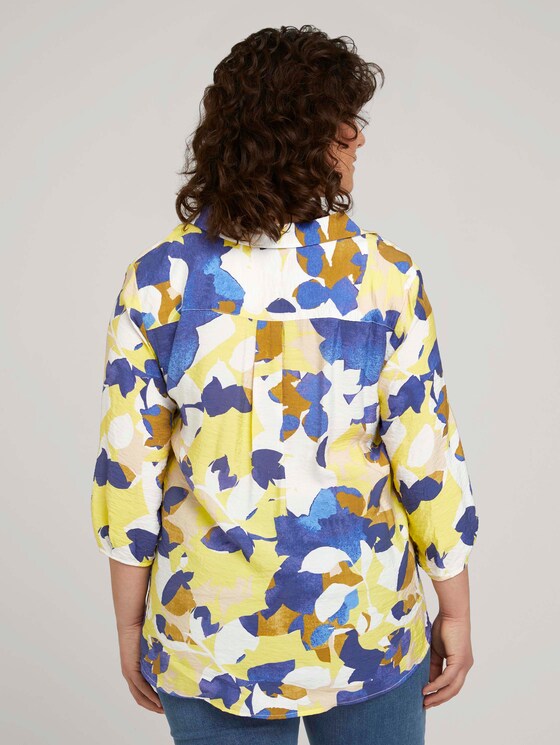gemusterte Bluse - Frauen - big floral pattern gemusterte Bluse - Frauen - big floral pattern - 2 - My True Me