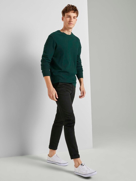 Strukturierter Strickpullover - Männer - Deep Green Lake Strukturierter Strickpullover - Männer - Deep Green Lake - 3 - TOM TAILOR Denim