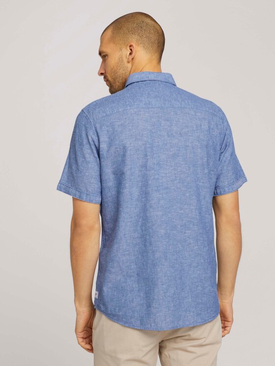 kurzärmliges Hemd - Männer - helsinki night blue chambray kurzärmliges Hemd - Männer - helsinki night blue chambray - 2 - TOM TAILOR