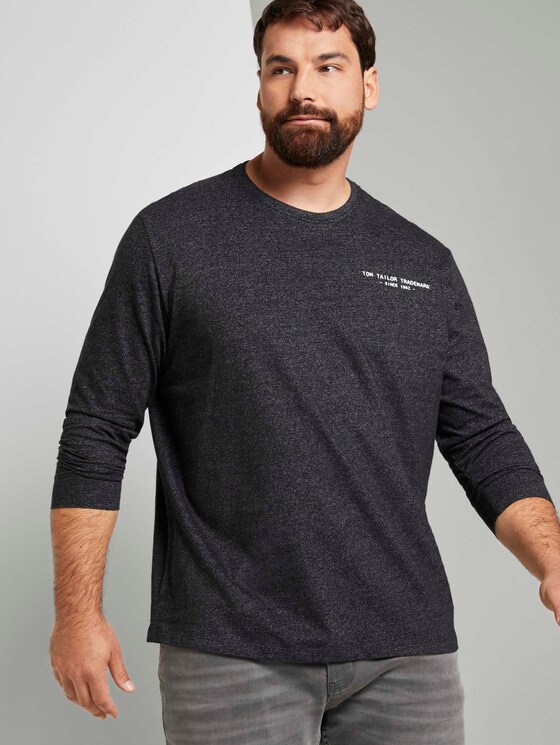 strukturierter Pullover - Männer - Black strukturierter Pullover - Männer - Black - 5 - Men Plus