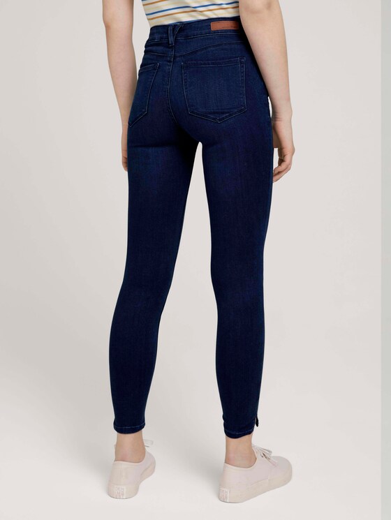 Nela Extra Skinny Jeans mit TENCEL™ - Frauen - Used Dark Stone Blue Denim Nela Extra Skinny Jeans mit TENCEL™ - Frauen - Used Dark Stone Blue Denim - 2 - TOM TAILOR Denim