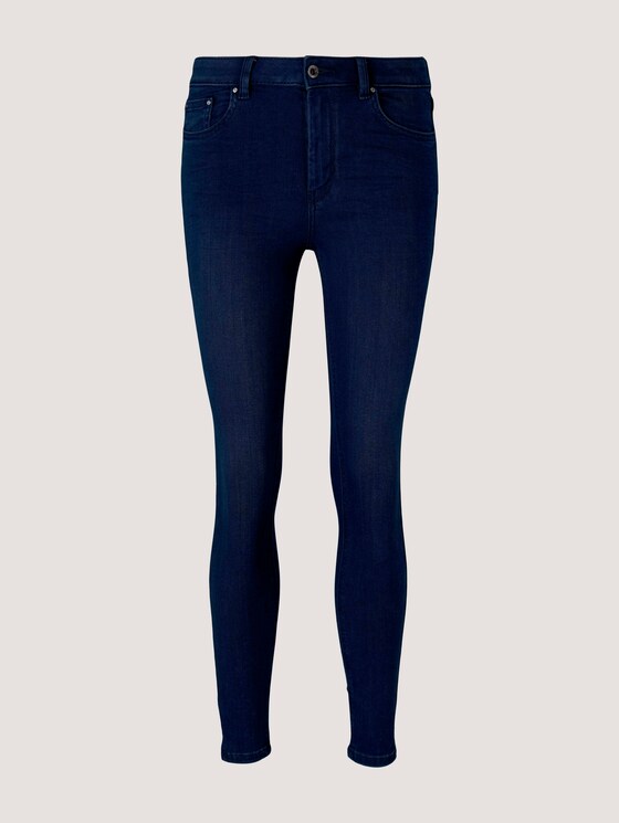 Nela Extra Skinny Jeans mit TENCEL™ - Frauen - Used Dark Stone Blue Denim Nela Extra Skinny Jeans mit TENCEL™ - Frauen - Used Dark Stone Blue Denim - 7 - TOM TAILOR Denim