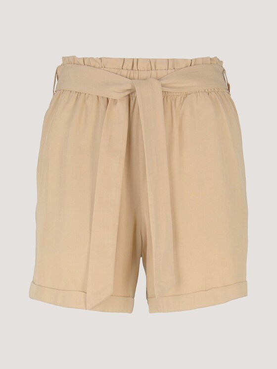 Weiche Relaxed Fit Shorts mit Lyocell - Frauen - dune beige Weiche Relaxed Fit Shorts mit Lyocell - Frauen - dune beige - 7 - TOM TAILOR Denim