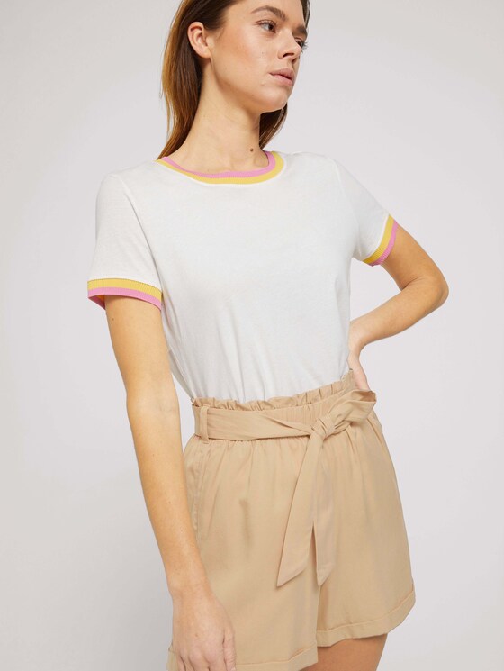 Weiche Relaxed Fit Shorts mit Lyocell - Frauen - dune beige Weiche Relaxed Fit Shorts mit Lyocell - Frauen - dune beige - 9 - TOM TAILOR Denim