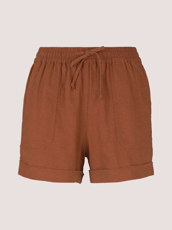 Relaxed Fit Korte Broek - Vrouwen - amber brown Relaxed Fit Korte Broek - Vrouwen - amber brown - 7 - TOM TAILOR Denim