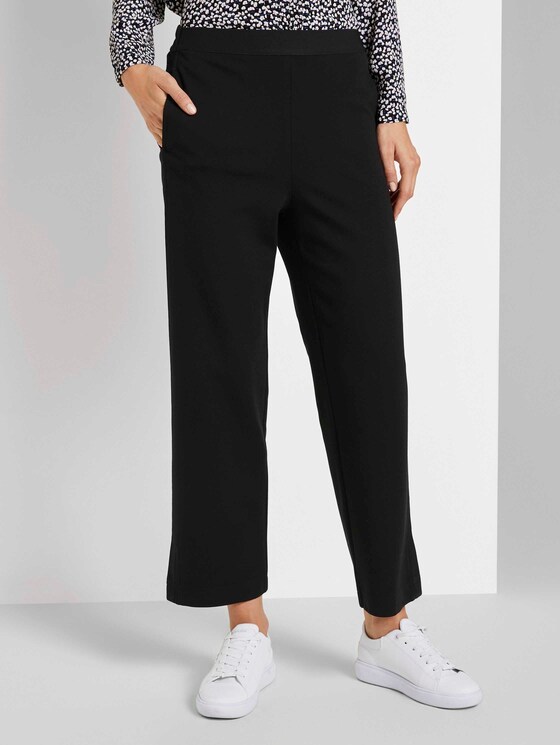 Straight Loose Fit Hose - Frauen - Deep Black Straight Loose Fit Hose - Frauen - Deep Black - 1 - TOM TAILOR