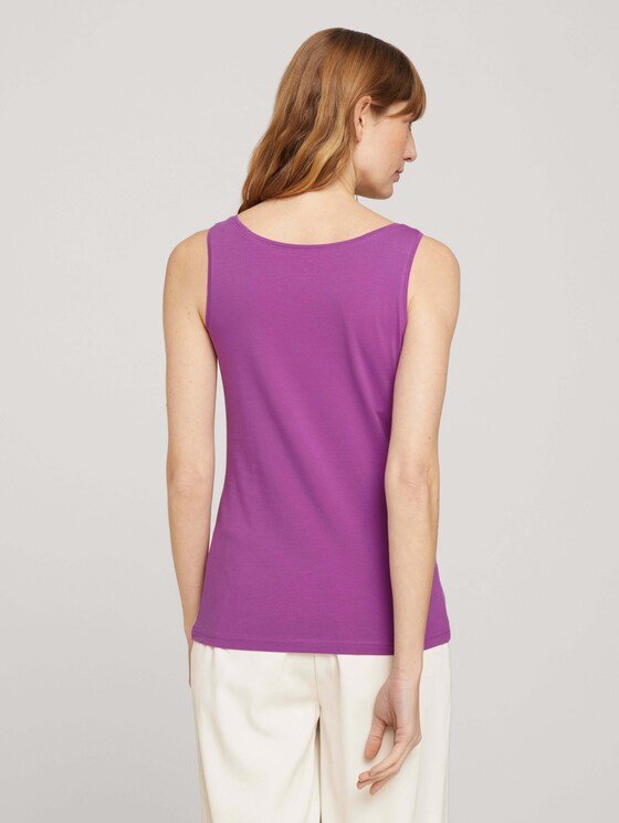 Basic Top - Frauen - plum blossom lilac Basic Top - Frauen - plum blossom lilac - 2 - TOM TAILOR