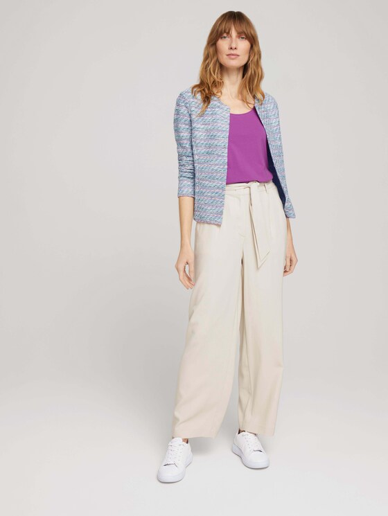 Basic Top - Frauen - plum blossom lilac Basic Top - Frauen - plum blossom lilac - 3 - TOM TAILOR