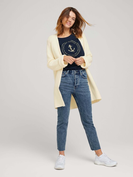 T-Shirt aus Bio-Baumwolle - Frauen - Sky Captain Blue T-Shirt aus Bio-Baumwolle - Frauen - Sky Captain Blue - 3 - TOM TAILOR Denim