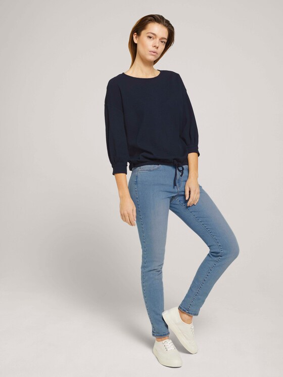 Shirt mit Knopfleiste - Frauen - Sky Captain Blue Shirt mit Knopfleiste - Frauen - Sky Captain Blue - 3 - TOM TAILOR Denim