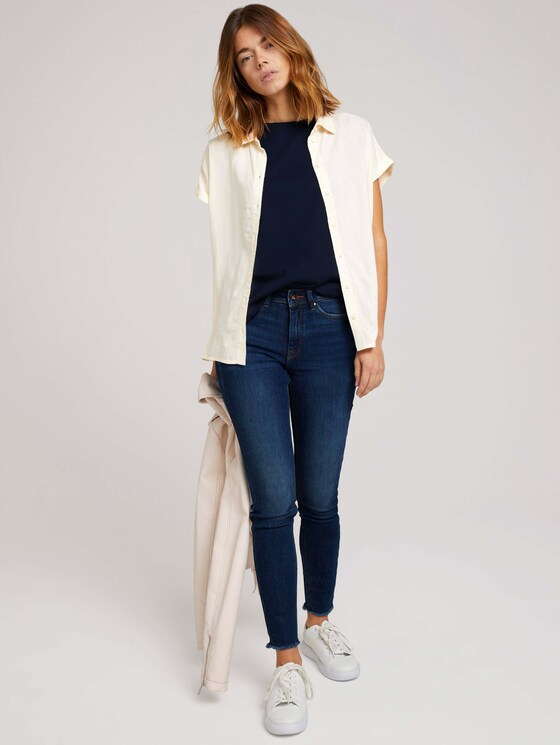 Ärmelloses Shirt mit weiten Schultern - Frauen - Sky Captain Blue Ärmelloses Shirt mit weiten Schultern - Frauen - Sky Captain Blue - 3 - TOM TAILOR Denim