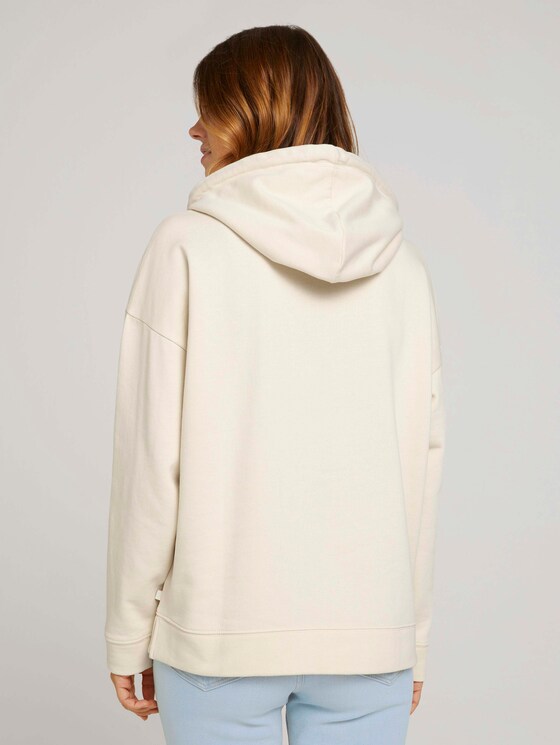 Hoodie - Frauen - soft creme beige Hoodie - Frauen - soft creme beige - 2 - TOM TAILOR Denim