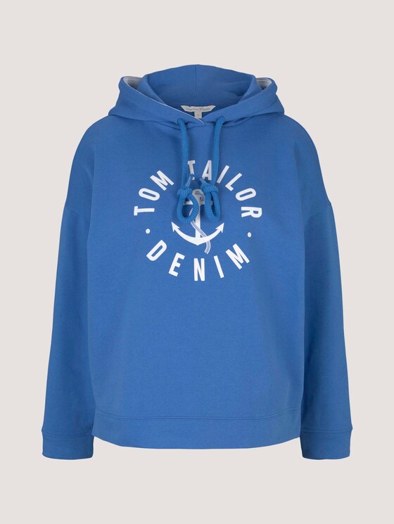 Hoodie - Frauen - mid blue Hoodie - Frauen - mid blue - 7 - TOM TAILOR Denim