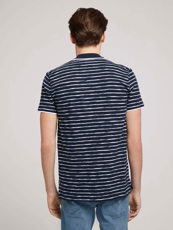 gestreiftes Poloshirt - Männer - navy blue yd stripe gestreiftes Poloshirt - Männer - navy blue yd stripe - 2 - TOM TAILOR Denim