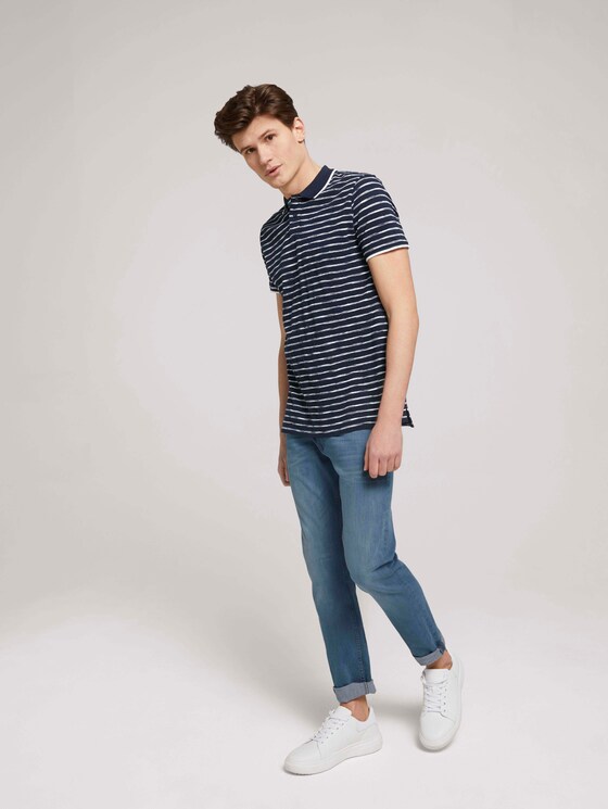 gestreiftes Poloshirt - Männer - navy blue yd stripe gestreiftes Poloshirt - Männer - navy blue yd stripe - 3 - TOM TAILOR Denim