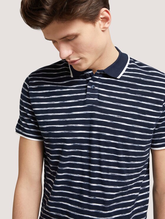 gestreiftes Poloshirt - Männer - navy blue yd stripe gestreiftes Poloshirt - Männer - navy blue yd stripe - 9 - TOM TAILOR Denim