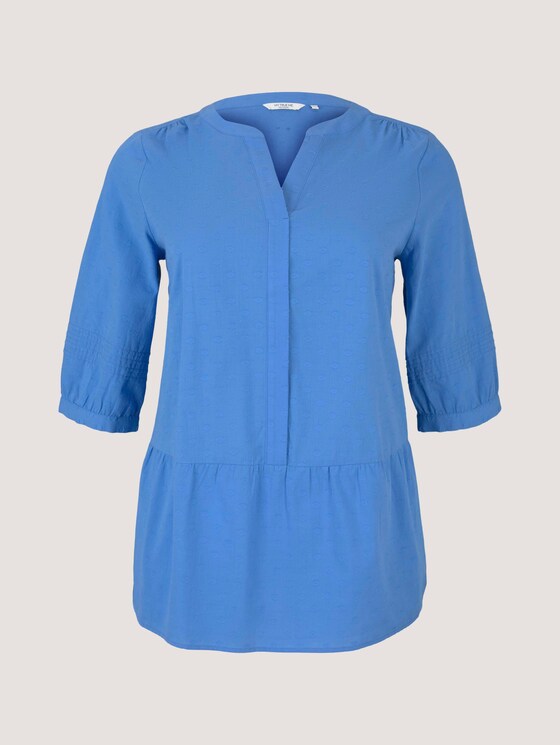 gemusterte Tunikabluse - Frauen - Marina Bay Blue gemusterte Tunikabluse - Frauen - Marina Bay Blue - 7 - My True Me