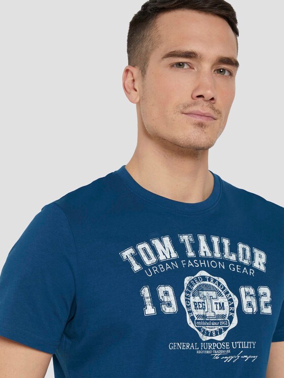 T-Shirt mit Print im Doppelpack - Männer - Dark Blue T-Shirt mit Print im Doppelpack - Männer - Dark Blue - 9 - TOM TAILOR