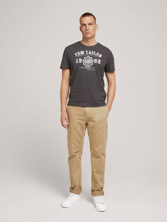 T-Shirt mit Print im Doppelpack - Männer - Tarmac Grey T-Shirt mit Print im Doppelpack - Männer - Tarmac Grey - 3 - TOM TAILOR