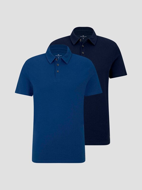 Poloshirt im Doppelpack - Männer - Dark Blue Poloshirt im Doppelpack - Männer - Dark Blue - 7 - TOM TAILOR