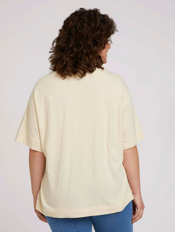 T-Shirt aus Bio-Baumwolle - Frauen - champagne white T-Shirt aus Bio-Baumwolle - Frauen - champagne white - 2 - My True Me