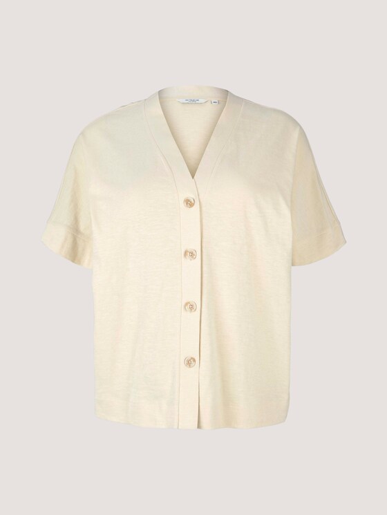 T-Shirt aus Bio-Baumwolle - Frauen - champagne white T-Shirt aus Bio-Baumwolle - Frauen - champagne white - 7 - My True Me