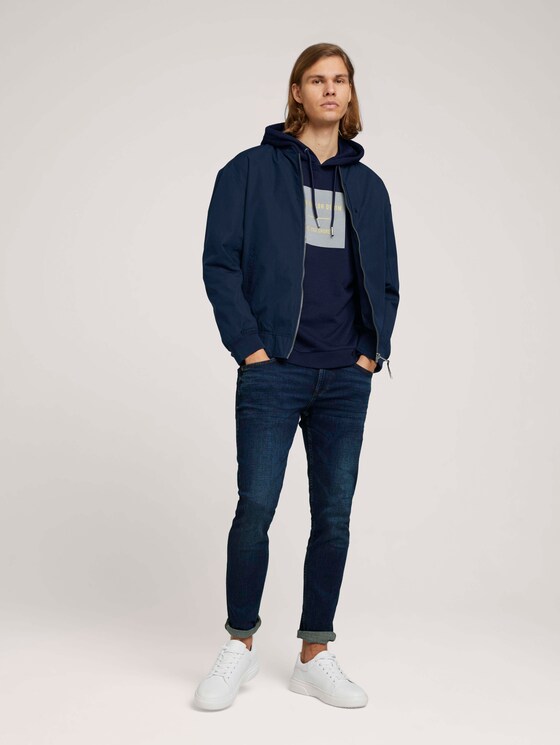 Hoodie mit Bio-Baumwolle - Männer - Sky Captain Blue Hoodie mit Bio-Baumwolle - Männer - Sky Captain Blue - 3 - TOM TAILOR Denim