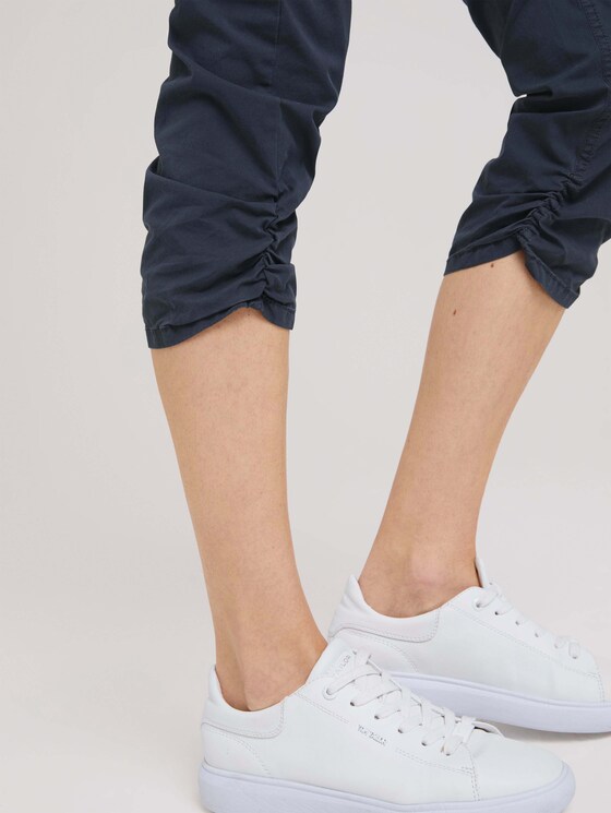 Tapered Relaxed Caprihose - Frauen - Sky Captain Blue Tapered Relaxed Caprihose - Frauen - Sky Captain Blue - 10 - TOM TAILOR