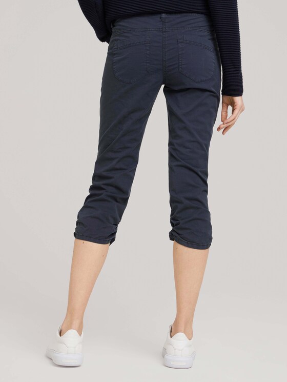 Tapered Relaxed Caprihose - Frauen - Sky Captain Blue Tapered Relaxed Caprihose - Frauen - Sky Captain Blue - 2 - TOM TAILOR