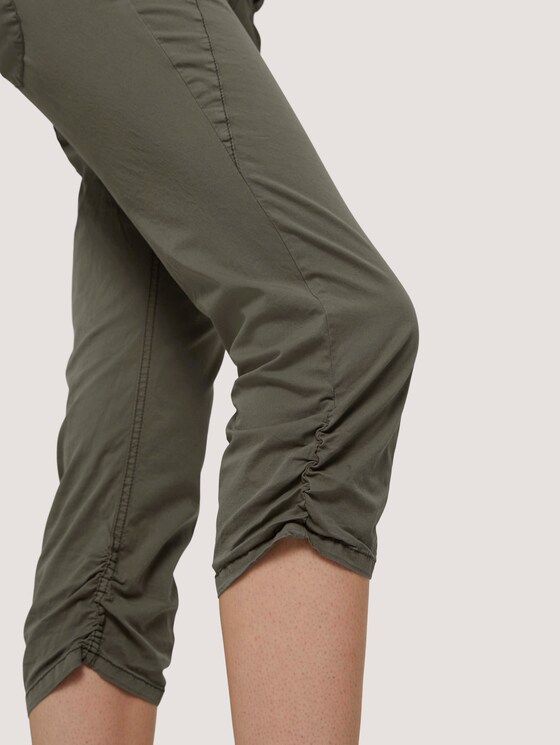 Tapered Relaxed Caprihose - Frauen - Grape Leaf Green Tapered Relaxed Caprihose - Frauen - Grape Leaf Green - 10 - TOM TAILOR