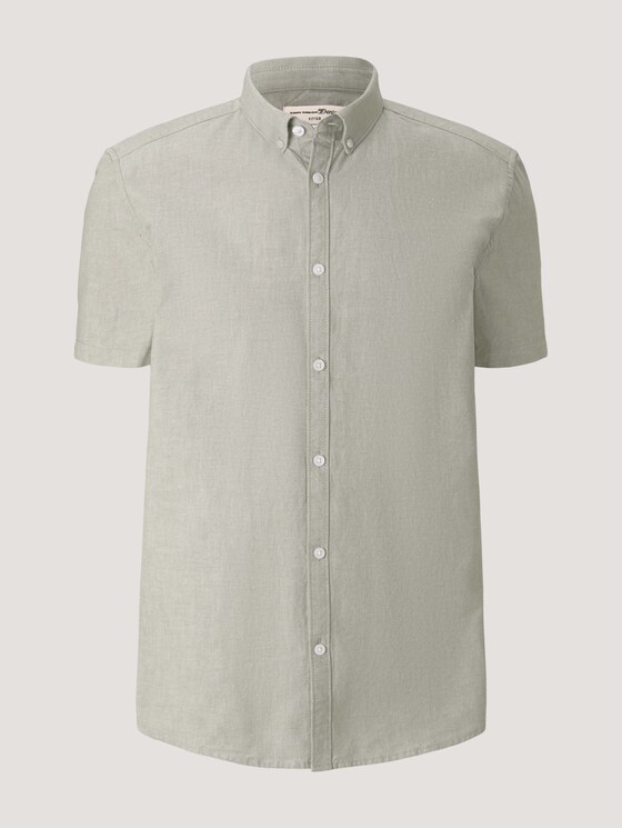 Jeanshemd - Männer - light olive chambray Jeanshemd - Männer - light olive chambray - 7 - TOM TAILOR Denim